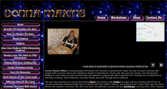 Desktop Screenshot of donnamaxine.com